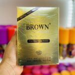 Brown orchid (gold edition)double